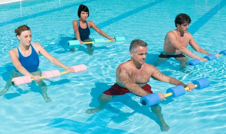 ejercicios dentro del agua
