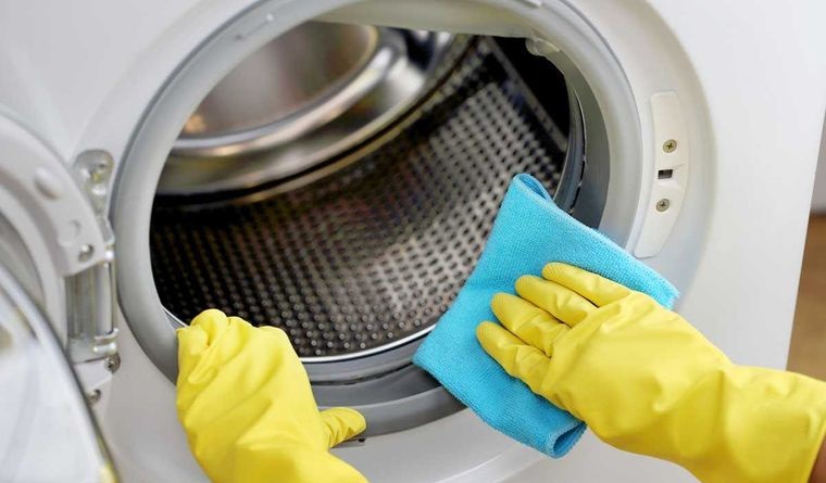 cómo limpiar la lavadora juntas de gomas