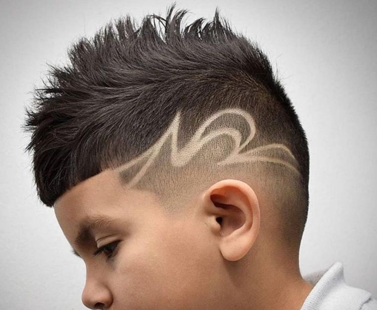cortes de pelo para chicos con diseño