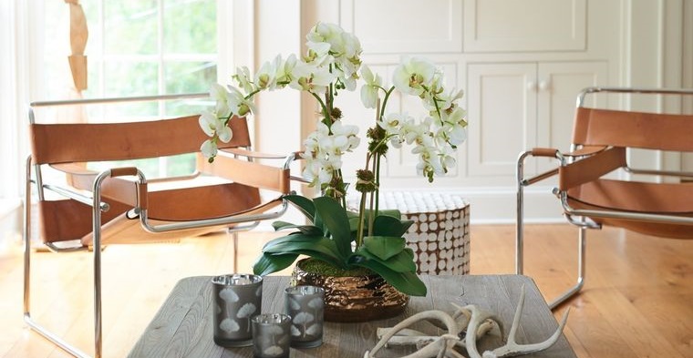 Flores artificiales para decorar el exterior e interior de tu hogar