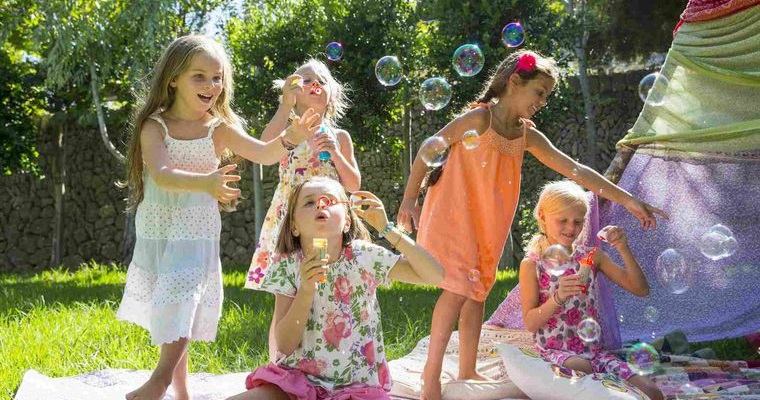 ideas para cumpleaños infantiles burbujas