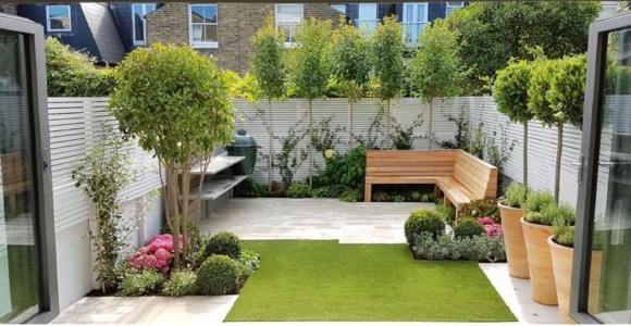 ideas para jardines pequeños diseños