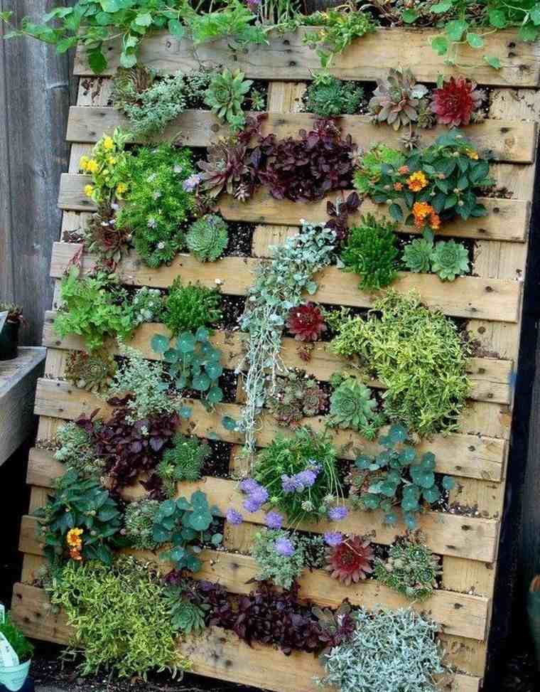 ideas para jardines pequeños en vertical