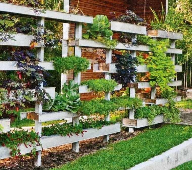 ideas para jardines pequeños vertical