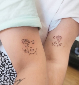 Tatuajes-pequenos-para-mujeres-2021-amigas