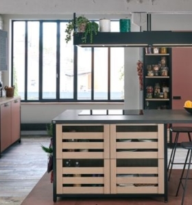 cocinas modernas diseño color