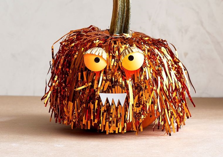 decoración de halloween manualidades calabaza original