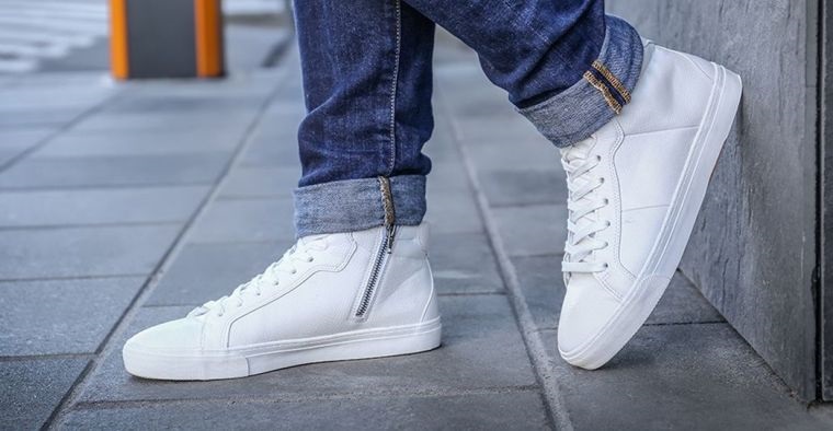zapatos blancos mantenimiento