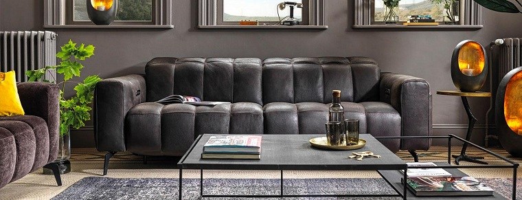 Cómo limpiar sofá de cuero-color-negro