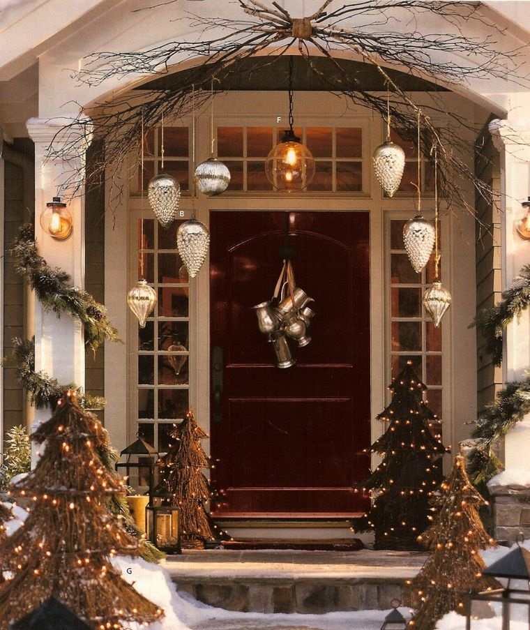 decoración navideña para exteriores original