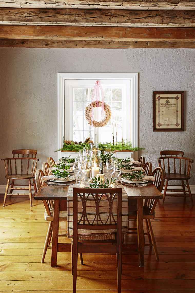 mesa-navidad-decoracion-simple