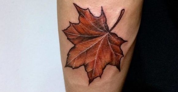 tatuajes de hojas ideas