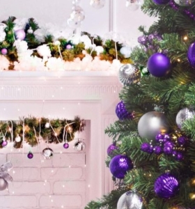 Colores de moda y geniales combinaciones que debes probar para decorar tu árbol de Navidad 2021