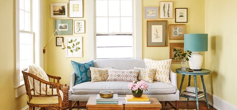 color para transformar tu sala de estar