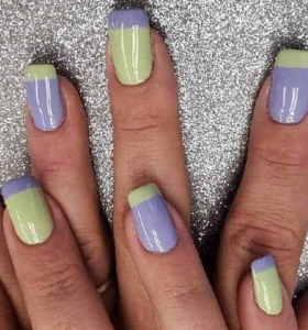 Manicura bicolor – Ideas de diseños de uñas con dos colores para probar y deslumbrar