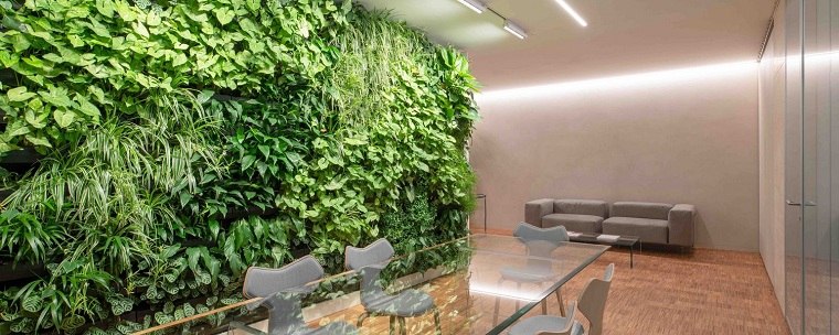 pared-oficina-ideas-jardin-vertical
