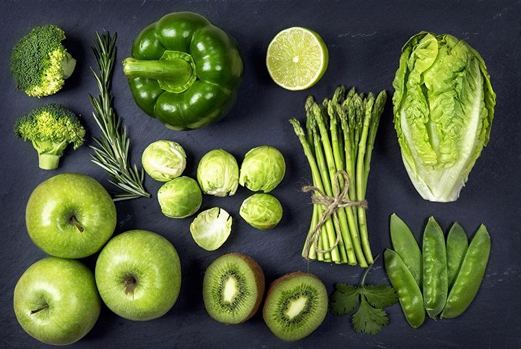 alimentos de color verde buenos para la salud