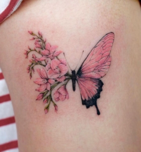 Tatuaje de mariposas - Conoce el significado y lo que simboliza