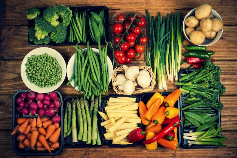 vegetais saudáveis