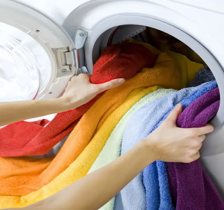 Paños de microfibra no se pueden lavar en la lavadora