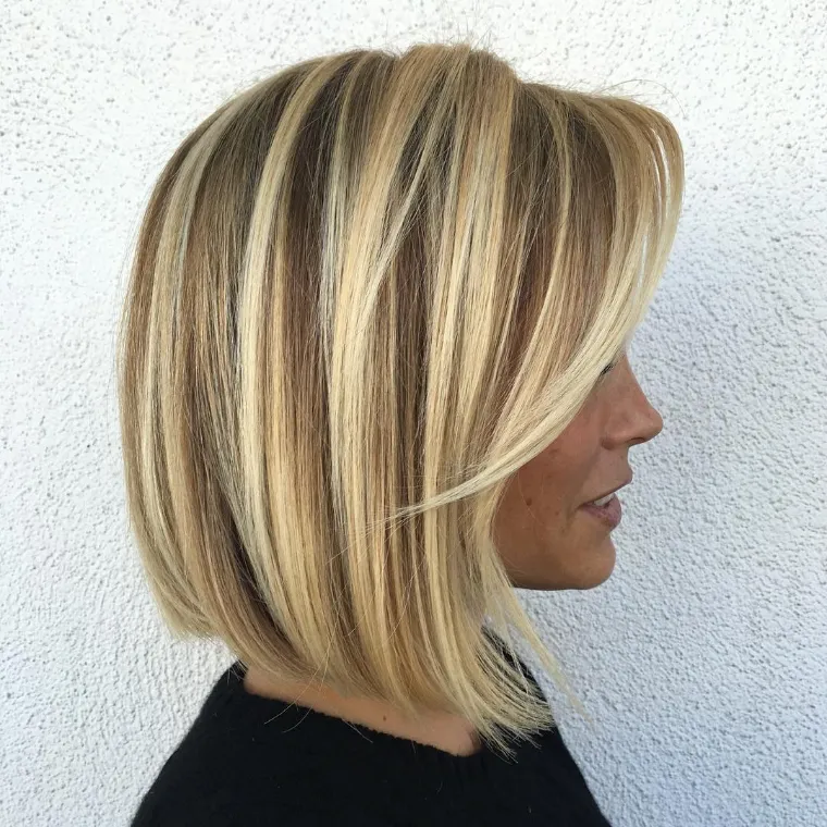corte bob recto