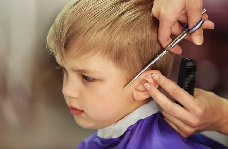 corte de pelo para niños peinado