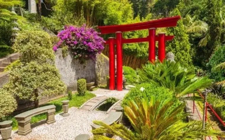 mueble de jardin entrada-estilo-japones