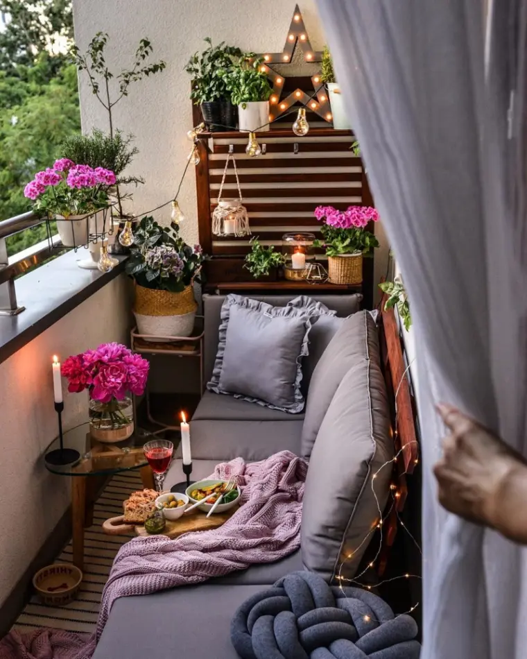 Ideas para decorar un balcón pequeño