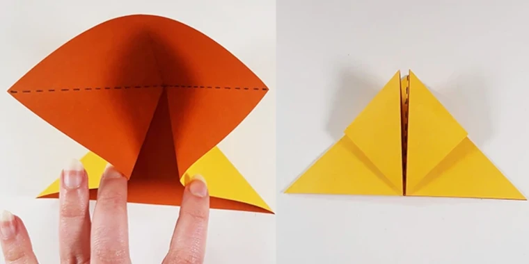 mariposa de origami
