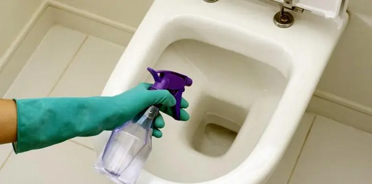 limpiar con acido citrico las manchas en el baño