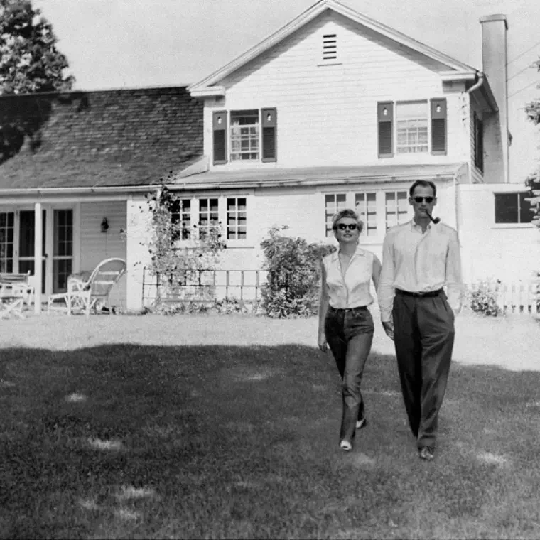 Marilyn Monroe Arthur-Miller-House-Connecticut-1957