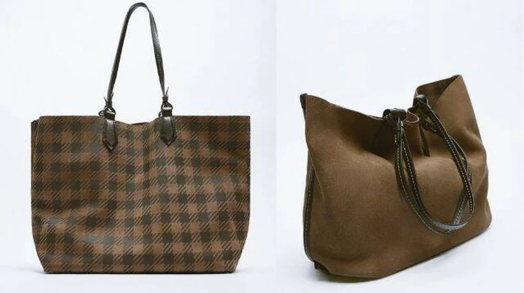 bolsa reversível zara