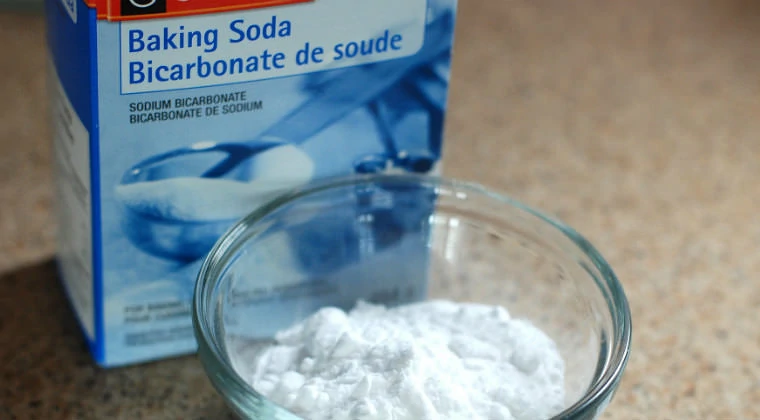 limpar com bicarbonato de sódio