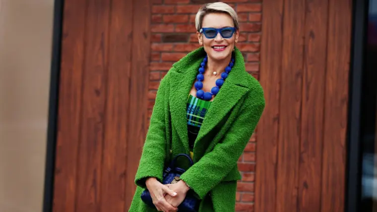 moda depois de 60 ideias de casaco verde