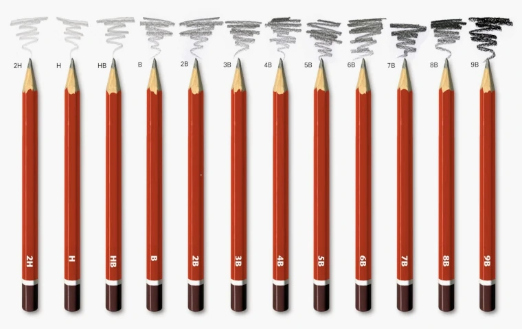 tipos de lápis