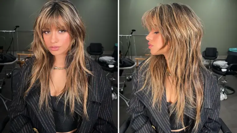 Camilla Cabello Wolf hair cut 2022