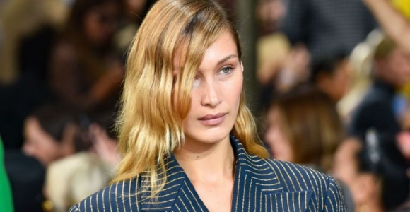 bella hadid con color de cabello moderno