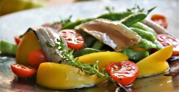 ensaladas de boquerones