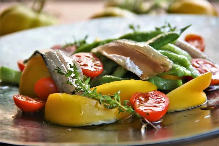 ensaladas de boquerones