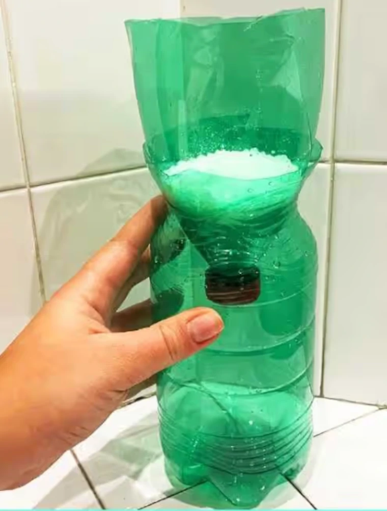 método de la botella para evitar la humedad