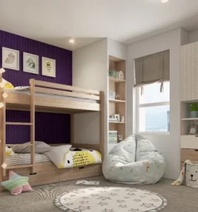 Dormitorio pequeño para niños