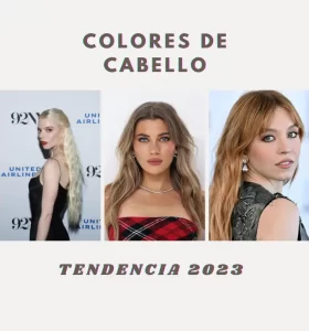 Colores de cabello 2023