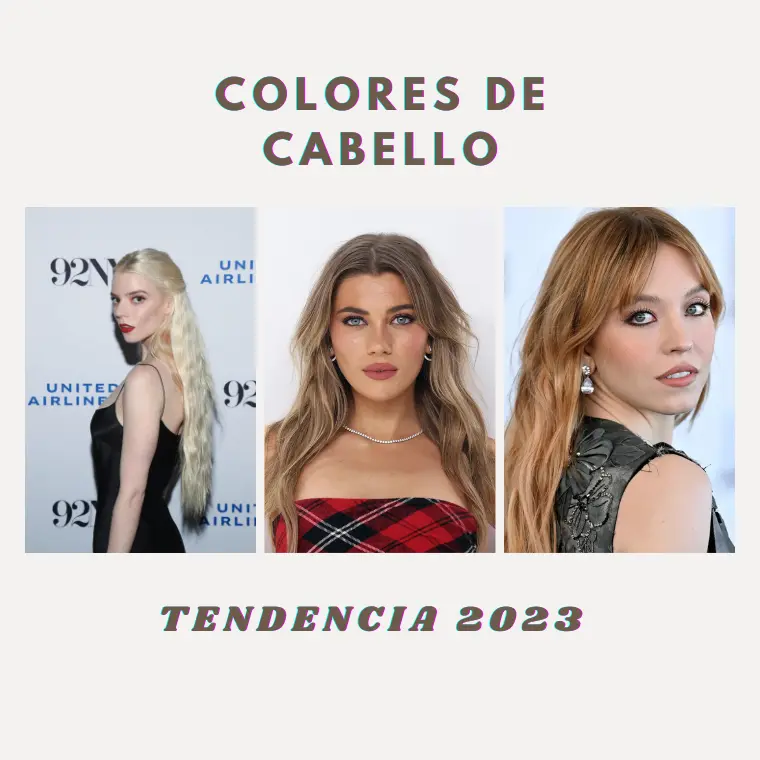 Colores de cabello 2023