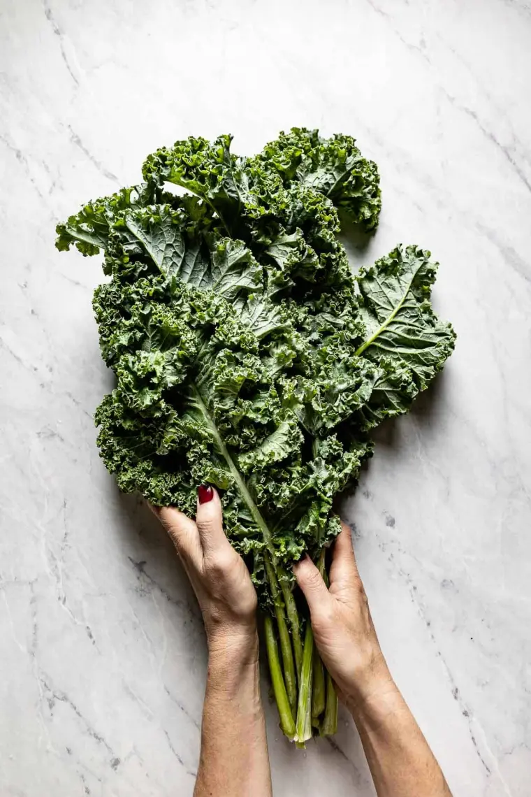 comer kale para un efecto detox