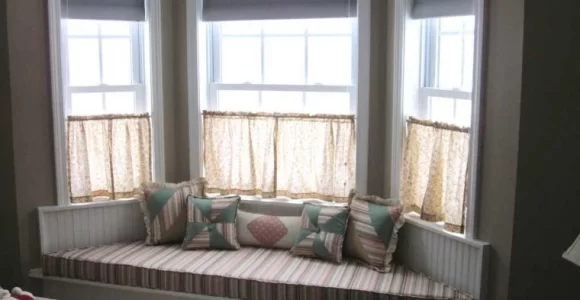 cortina de asiento para ventana