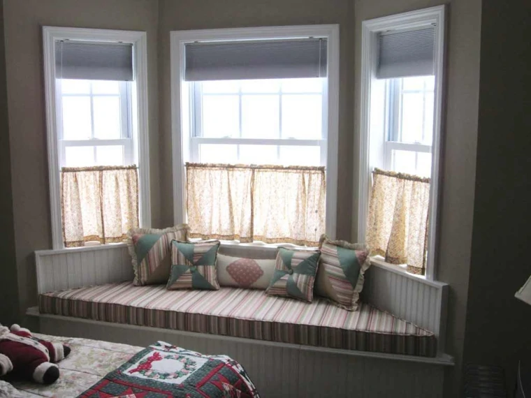 cortina de asiento para ventana