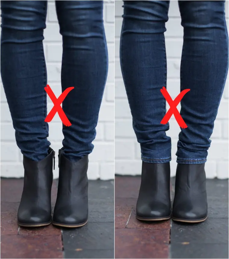 prácticos consejos de cómo no llevar los jeans