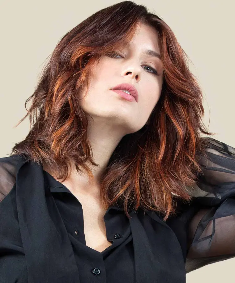 ideias de cortes de cabelo médios femininos