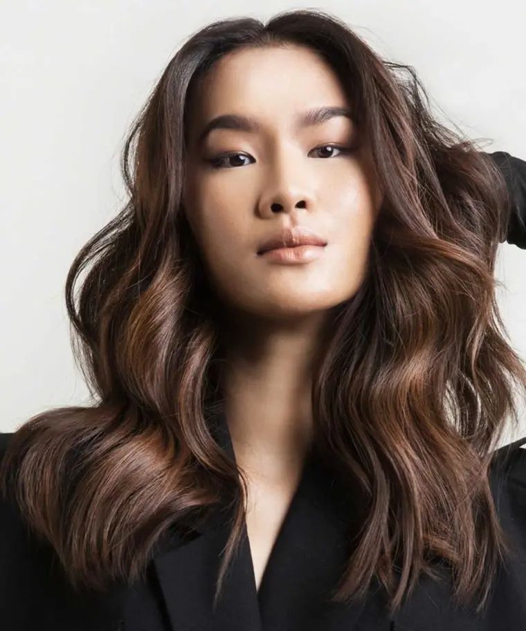 idéias de cabelo de comprimento médio estilo primavera