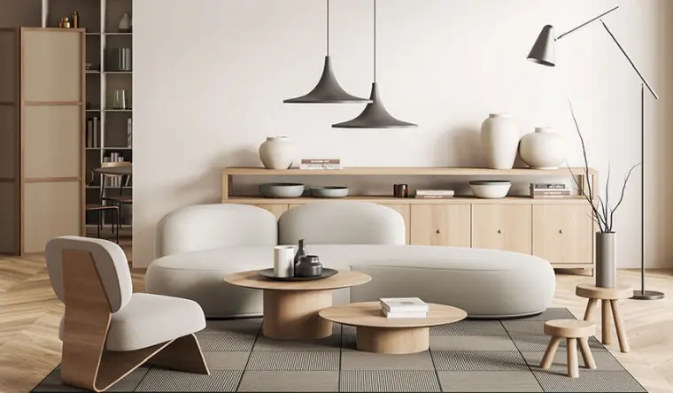 interior design 2023 Nordic style